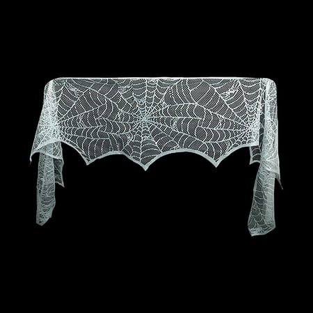 

Halloween Decor Hanging Decor Decoration Festival Lace Table Flag Fireplace Cloth Fireplace Decoration Pendant