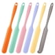 thumbnail image 1 of 6 Piezas Espátula de Silicona para Tarros, Espaldero Resistente al Calor con Mango (Verde/Rosa/Púrpura/Amarillo/Naranja/Gris), 1 of 7