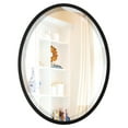 thumbnail image 4 of OVALCREST - London Framed Oval Mirror - Matte Black 31 1/8" x 41 1/8", 4 of 7