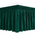 thumbnail image 1 of Faldón de cama Biscaynebay Full/Full XL 38 cm Drop Hunter Green, 1 of 9