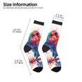 thumbnail image 2 of Rocae Watercolor Butterfly Guinea Pig for Girls Boys Crew Socks,Children's Socks, Kids Socks, Toddler Socks: Daily Wear with Kids School Uniform, 2 of 5