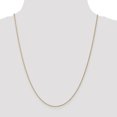 thumbnail image 2 of 14k Yellow Gold 1mm Spiga Wheat Chain Necklace Pendant Charm, 2 of 7