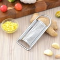 thumbnail image 4 of Vikakiooze Zester Grater with Handle,Stainless Steel Cheese Grater Lemon Zester with Handle for Vegetables Lemon Cheese Chocolate, 4 of 6