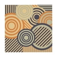 thumbnail image 5 of YFYANG Square Polyester Table Cloth, 54" x 54" Reusable Table Cover Kitchen Dining Room Vintage Abstract Circular Texture Decorative Tablecloths for Tables of 2-4 People, 5 of 8