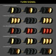 thumbnail image 3 of VLAND LED Tail Lights Assembly Smoked for 2015 2016 2017 2018 2019 2020 2021 2022 2023 Ford Mustang with 5 Modes Turn Signal, 3 of 10