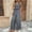 Z01#Gray, variant on Jumpsuit for Women Pants Overalls Printed Long Romper Casual Sleeveless V-neck Wide-leg Jumpsuit with Pockets and Drawstring Long Pants