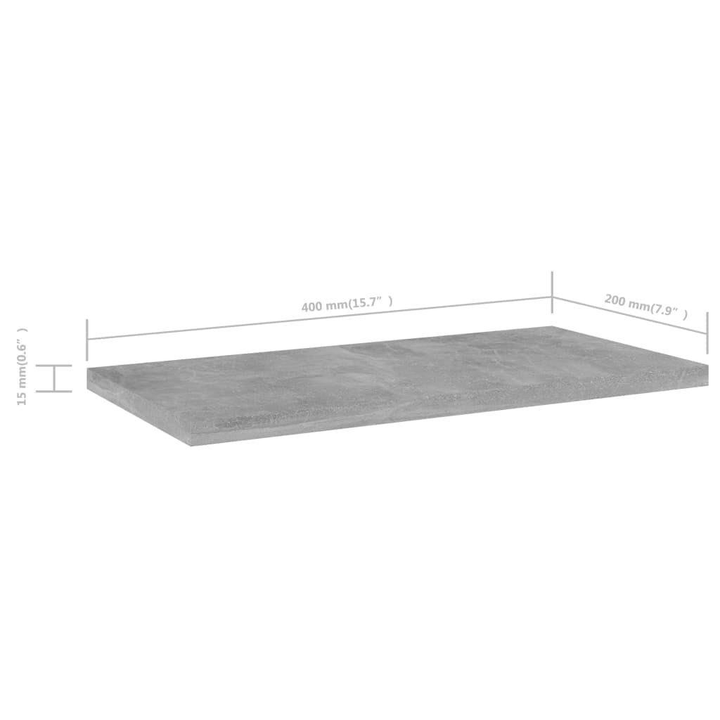 vidaXL Floating Shelf Wall Bookshelf Board for Living Room Engineered Wood