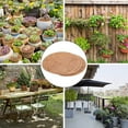 thumbnail image 4 of Floleo Coconut Fibers Mulch Ring Tree Protector Mat- Plant Cover Mulch Mat Weed Mats Coco Coir Mulch Ring For Indoor Outdoor Trees, Disc Plant Cover, Flower Pot, Tree Plant Ring Mats, 4 of 7