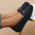 thumbnail image 5 of Mepaouo Women's Penny Loafers Slip on Casual Dressy Work Moccasins Business Driving Walking Flat Shoes, 5 of 7