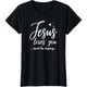 thumbnail image 1 of Camiseta de Mujer "Jesús Te Ama Y Yo Lo Intento" - Evangelismo Cristiano con Humor - Regalo Divertido - Tallas M, L, XL, 2XL, 3XL, 802XL - Negro, 1 of 7
