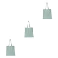 thumbnail image 2 of maskred Large Capacity Tote Bag Reliable Shopping Companion Sturdy And Durable tea green 3Set, 2 of 6
