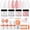 Clear and Pink, variant on Modelones Impregnation Powder Nail Set Starter, 20 Colors Pink, Reddish Brown Spring & Summer Dipping Powder Liquid Set Base & Top Activator for French Nail Salon DIY Kit
