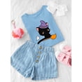 thumbnail image 3 of Cute Boombay On Broom T-Shirt Toddler -Image by Shutterstock,  2 Toddler, 3 of 4