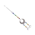 thumbnail image 3 of Car Hanging Crystal Pendant Home Wall Hanging Shining Decor Drop Ornament with Beads, Dual Balls, 3 of 7
