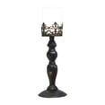 thumbnail image 1 of Candelabro de metal Macarena centro de mesa de cena candelabro de pilar de decoración de Hotel de aniversario Negro Medio, 1 of 7