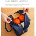 thumbnail image 4 of Bolsas de almuerzo pequeñas de 5,5 l para mujeres, portátiles, reutilizables, se pueden usar como bolsas de almuerzo (S, oso gris), 4 of 4
