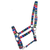 Showman Premium Nylon Halter w/ Serape Design