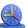 thumbnail image 2 of 4 Inch Student Learning Clock Time Model, Teacher Gear Clock 24 Hour School Learning Tools, 2 of 5