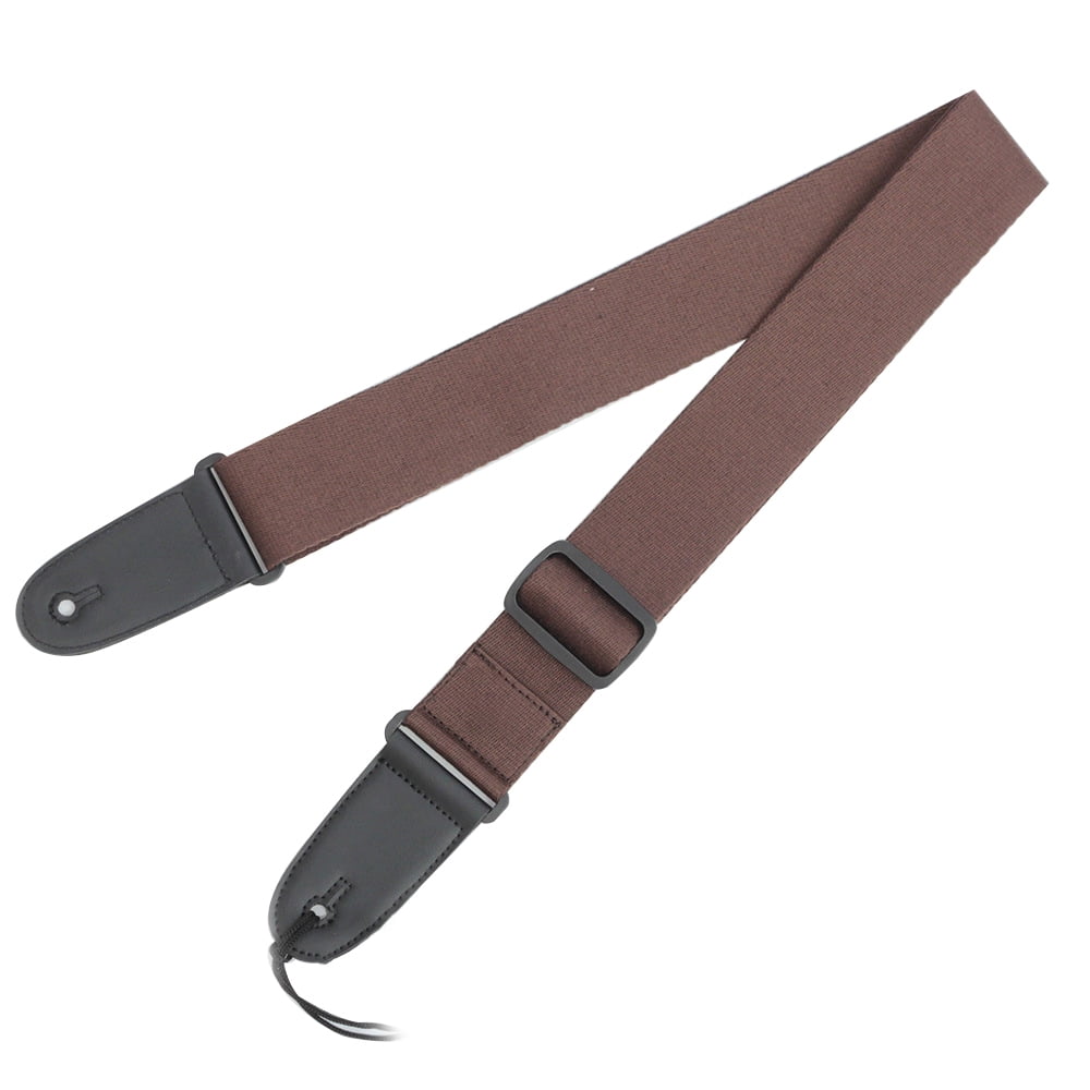 Guitar Strap Adjustable Cotton Shoulder Strap With Guitar Pick