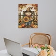 thumbnail image 5 of Strange Scarecrow ,Thanksgiving Day Art Poster Canvas- Perfect for Wall Artrations, Dining Room Decor, Bedroom Art, Wall Decor Living Room, Wall Art, Frameless 8x10inch, 5 of 7