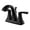 Matte Black, variant on Karran Usa KBF526ORB Randburg 1.2 GPM Centerset Bathroom Faucet - Bronze