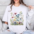 thumbnail image 5 of GaThRRgYP Women's Mother's Day Mama Short Sleeve T-shirt,Women Mother's Day Gift Mom Flower Print Short Sleeve Round Neck T-shirt Pattern Top White L, 5 of 7