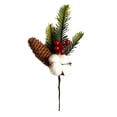 thumbnail image 1 of Cuttings Needles Flower Branch Accessories Holiday Decoration Simulation Plant Red Fruit Berry Fruit Branch, 1 of 8