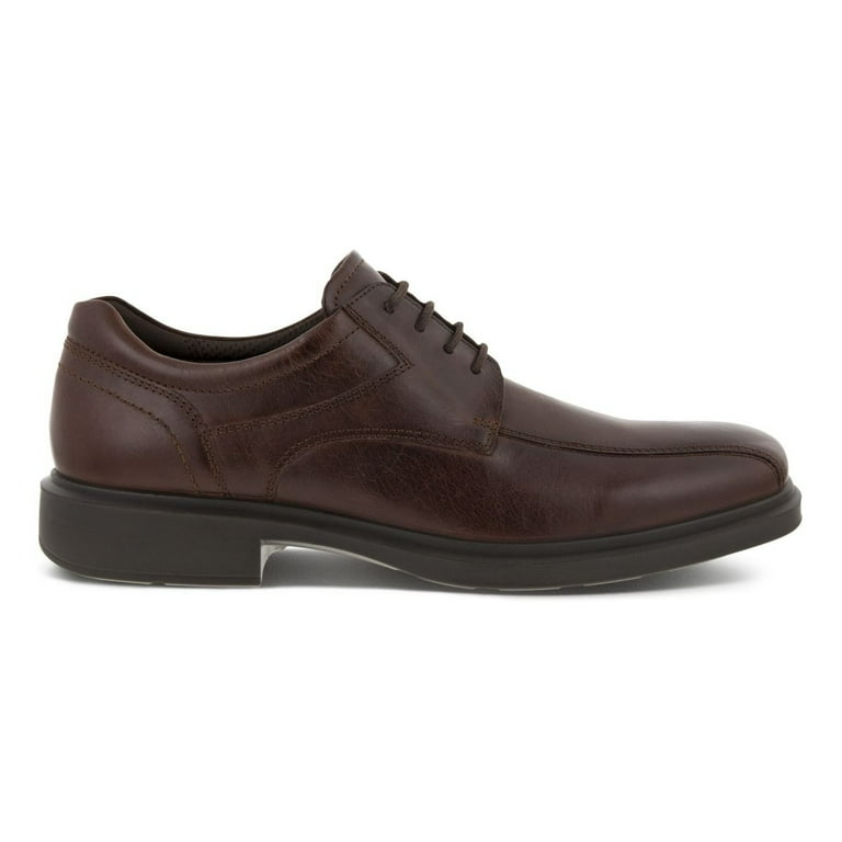 ECCO Mens Helsinki 2.0 Bike Toe Tie Shoes Mink Leather 500174 02014 Size Comfort Walmart