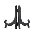 thumbnail image 3 of 4.3" Easel Plate Holder, Plastic Folding Display Stand Black for Decorative Picture Frame, 8 Pack, 3 of 6
