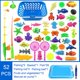 thumbnail image 1 of Juego de 52 piezas de juguete de pesca magnético para niños, juegos de pesca, juguetes al aire libre, anzuelo de caña, peces con, 1 of 5
