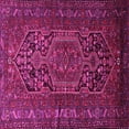 thumbnail image 1 of Ahgly Company Indoor Square Persian Pink Traditional Area Rugs, 4' Square, 1 of 4