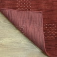 thumbnail image 5 of Rugsotic Carpets Handmade Rugs Hand Knotted Loom Rectangle 8'x10' Red Wool for Indoor Use, 5 of 10