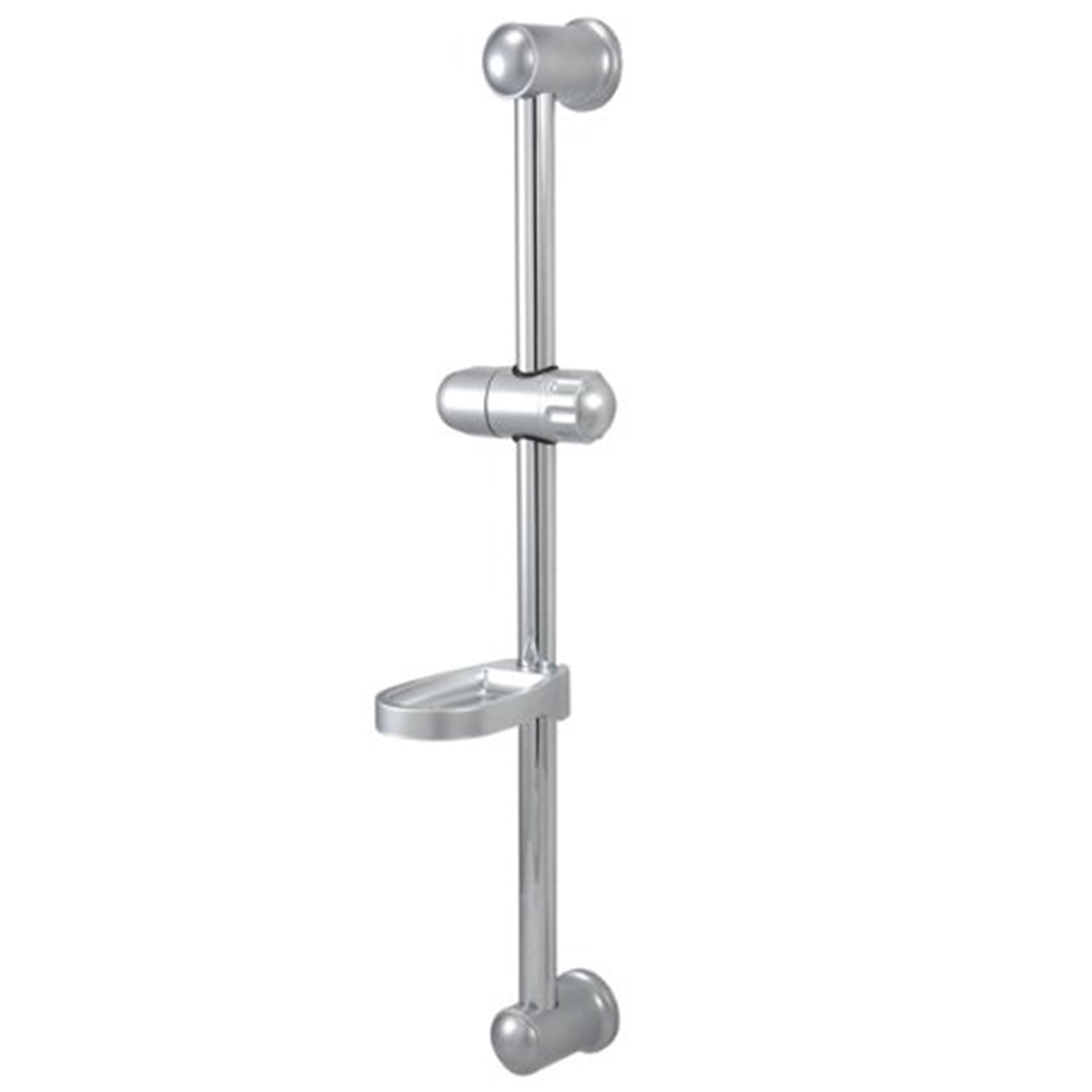 Kingston Brass Vilbosch 24" Shower Slide Bar with Soap Dish