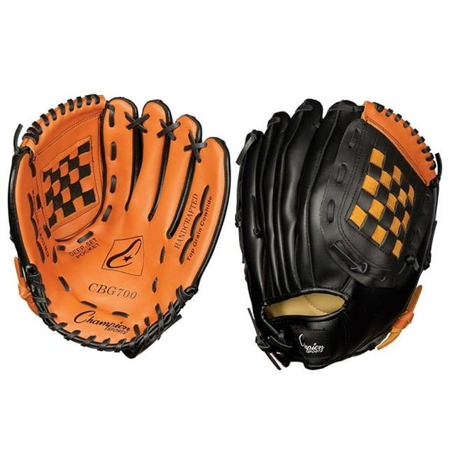 11 in. Leather Front Vinyl Back Fielders Glove