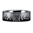 thumbnail image 2 of Trucker Tungsten Carbide Ring, 2 of 5