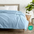 thumbnail image 3 of Bare Home Polar Fleece Bed Blanket - Lightweight - Premium Fleece - Throw, Light Blue, 3 of 10