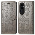 thumbnail image 1 of Funda Cartera FOXDOCK para OPPO Reno 10 , Flip PU con Relieve de Gatos y Perros, Tarjetero y Soporte, 1 of 6