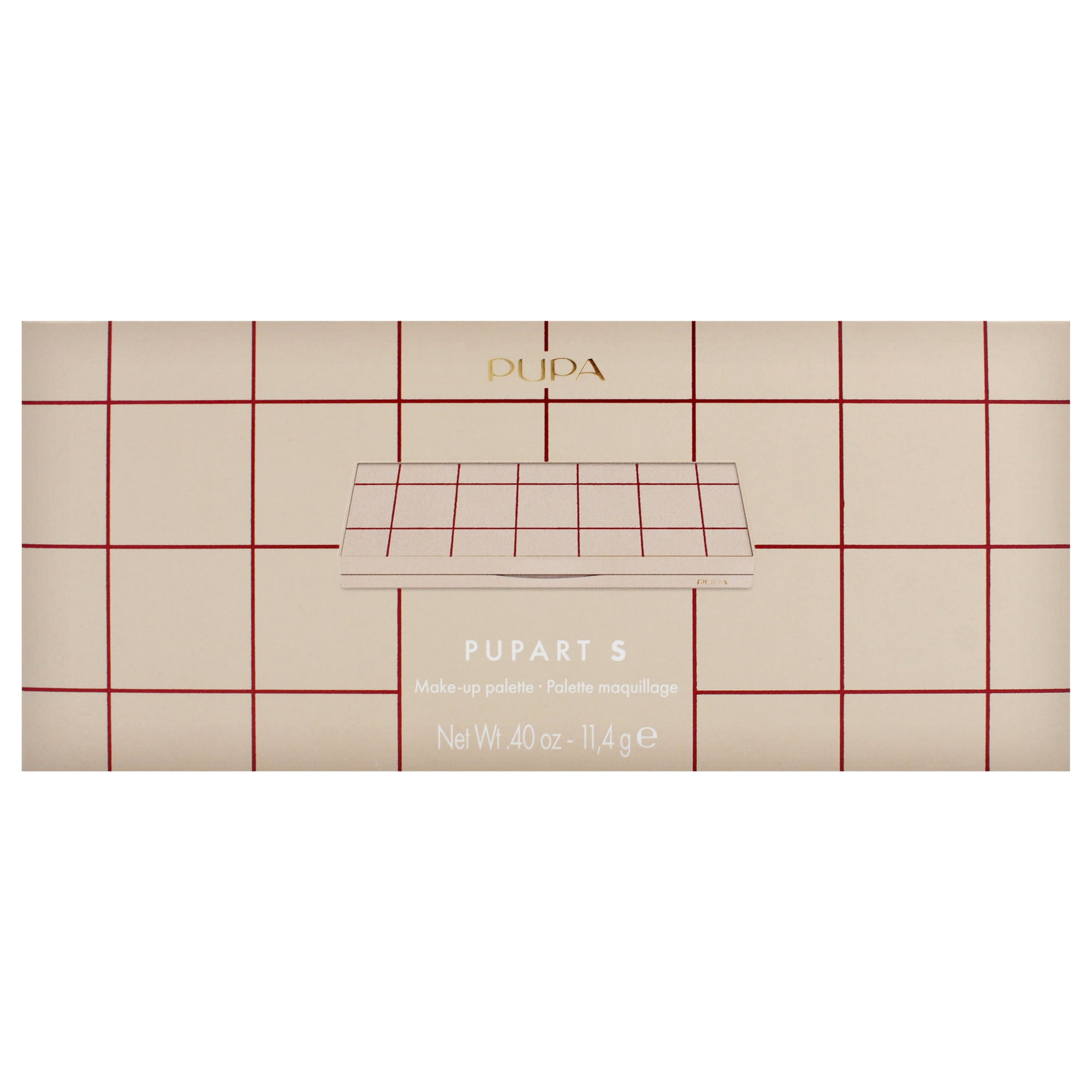 Pupa Milano Pupart S Make-Up Palette, Girls Makeup Kit, 001 Nude, 0.4 oz
