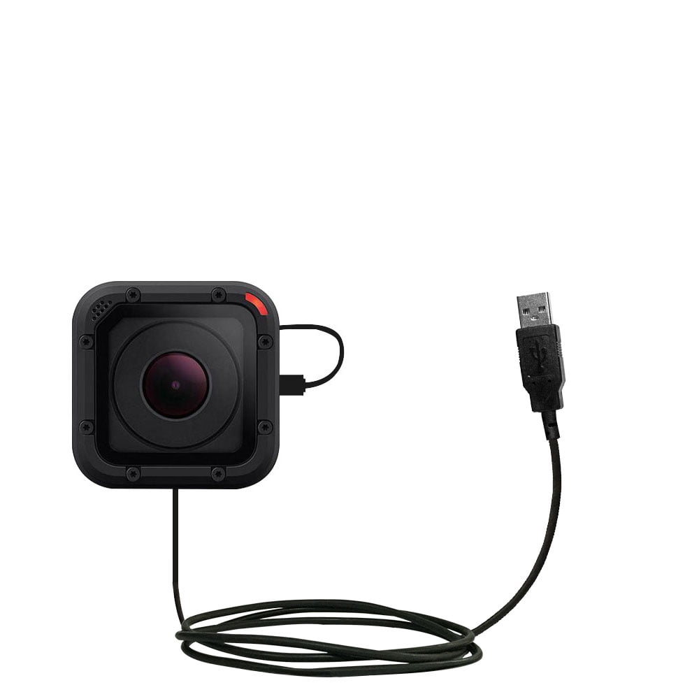 law Control revolution Classic Straight USB Cable suitable for the GoPro HERO5 Session with Power  Hot Sync and Charge Capabilities - Uses Gomadic TipExchange Technology -  Walmart.com