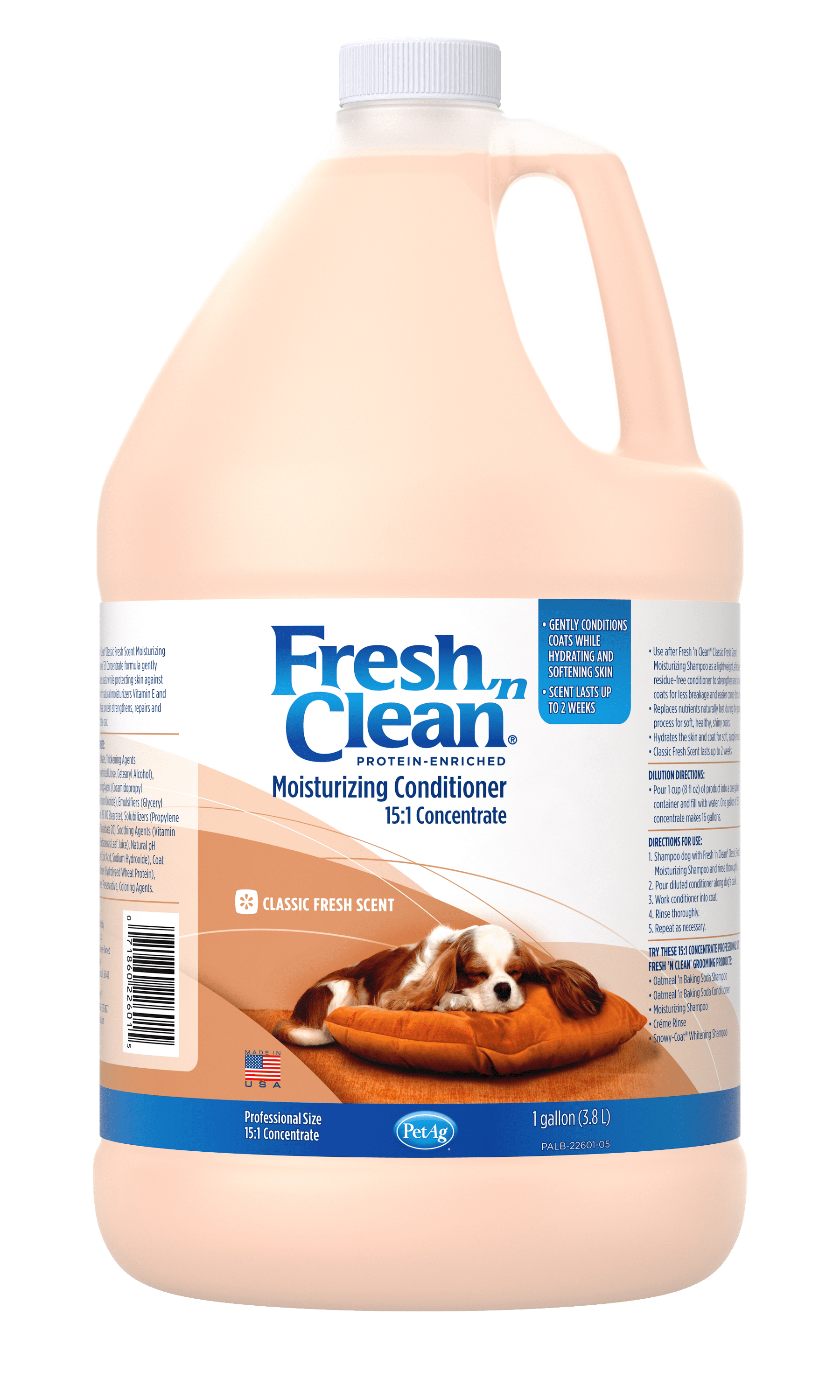 PetAg Fresh 'n Clean Conditioner 151 Concentrate Classic Fresh Scent