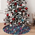 thumbnail image 5 of Lsque Colorful Dreamcatcher1 Print Christmas Tree Skirt, Tree Skirt with Ties or Velcro, Perfect for Holiday Decorations, Halloween, and New Year-48", 5 of 7