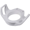 DMI Toilet Seat with Arms for Handicap and Seniors, Raised Toilet Seat, Elongated Toilet Seat Riser with Handles, Elevated Toilet Seat, Toilet Chair