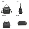 thumbnail image 5 of MKF Collection Vida Vegan Leather Women's Satchel Bag, Backpack and Crossbody Bag 3 in 1 by Mia K - Olive, 5 of 8