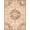 Brown Beige, Pattern 13, variant on ODIKA 8'x10' Washable Area Rug Tan Throw with Vintage Medallion Distressed Floral Scrolls and Ornate Border for Dining Room, Large Office, Lounge, Non-Slip Chair-Friendly Mat