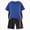 A22-Blue, variant on Teen Boy 14-17T Summer Athletic Outfits Set 2 Piece Short Sleeve Sport T-shirt and Elastic Shorts Casual Clothes Gibobby,15-16 Years,Blue