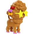 thumbnail image 3 of Barbie Extra Doll in Furry Rainbow Coat with Pet Poodle, 3 of 6