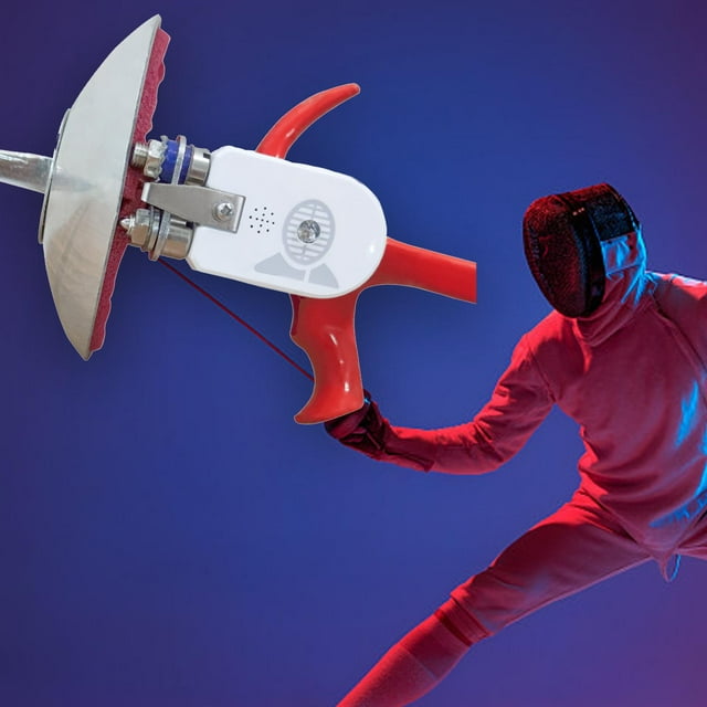 Esgrima compacta Equipo de árbitro electrónico r esgrima para principiantes para esgrima de lámina Cola Árbitro de esgrima