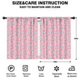 thumbnail image 2 of Blackout Kids Curtains,Pink Cartoon Unicorn Pattern Childrens Insulated Curtains Set Of 2,Bedroom Essentials,Toddler Room Decor 42"x54", 2 of 5