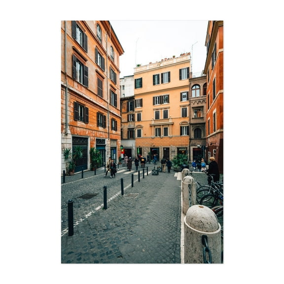 Via dell'Angeletto, Monti - Rome Lazio Italy Photography Unframed Wall Art Print 5 x 7 inches
