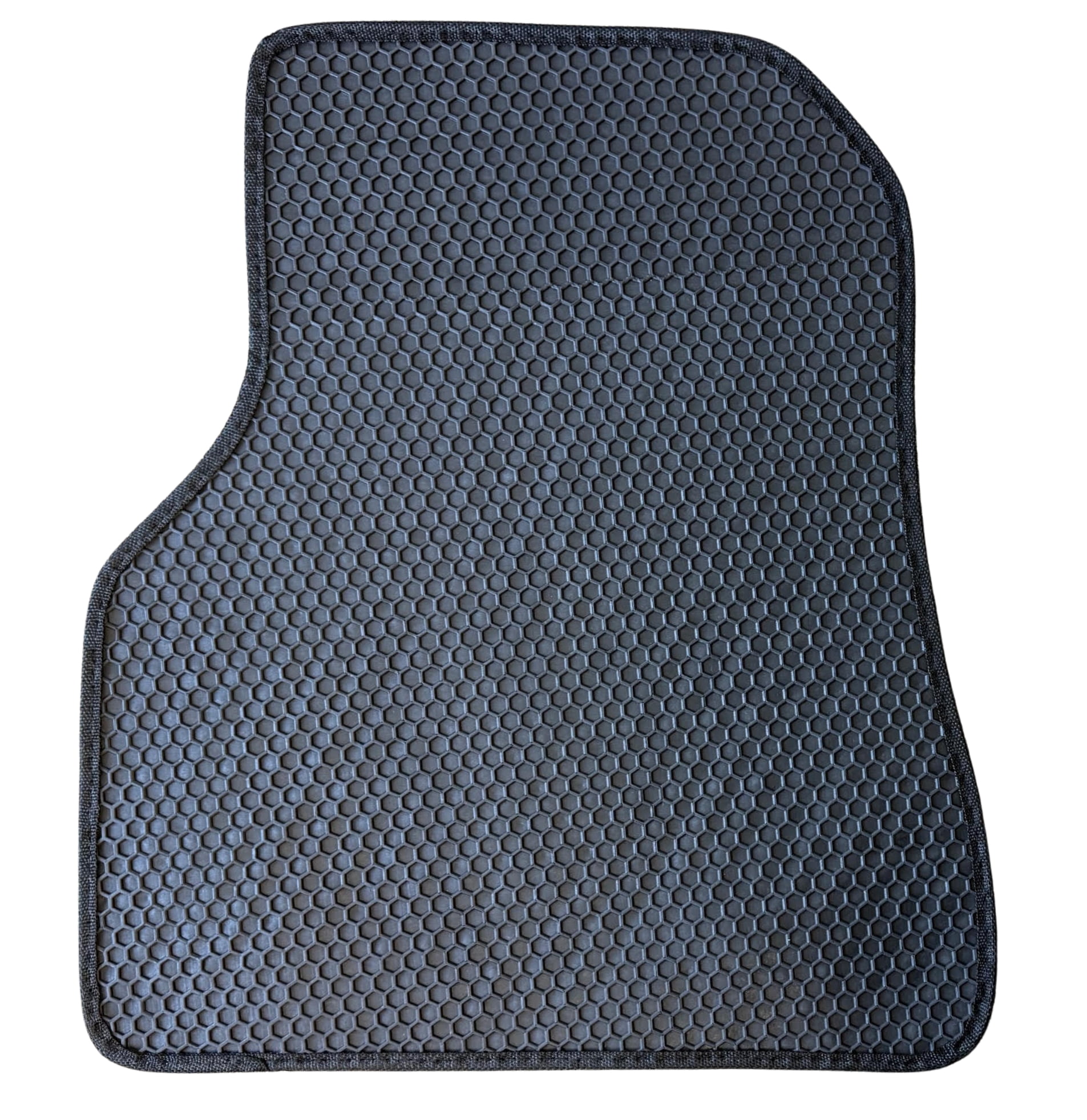 All Weather Floor Mats for 2010 to 2017 Chevrolet Equinox and GMC Terrain, Front and Rear, Honeycomb Design